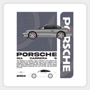 2004 911 Carrera S Sticker